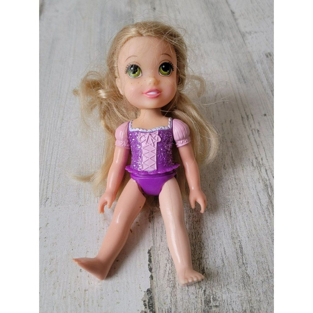 Disney fabric Queen Tangled Rapunzel‎ doll glitter Pixar toy figure